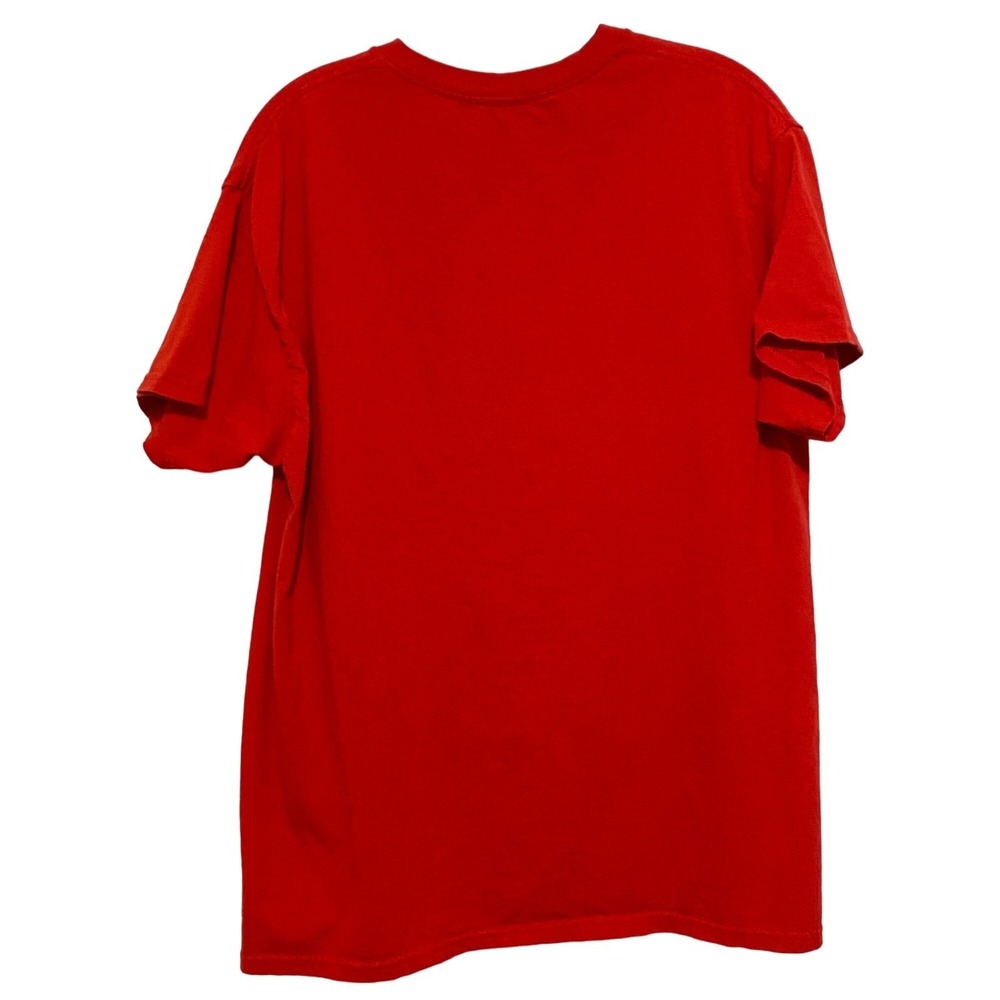 Milwaukee Tools Mississippi Black History T-Shirt Mens M Red Advertising - Picture 3 of 3